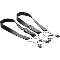 XR Brands - blygdläppsklämma - justerbar - svart