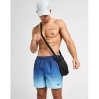 Nike All Over Print Fade Swim Shorts, blå