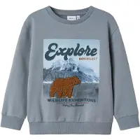 Name it Sweatshirt - NmmOran - Tradewinds - - 5 år (110) - Sweatshirt