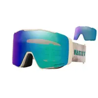Oakley - Skidglasögon - Line Miner Pro M Jamie Anderson Signature Prizm Argon & Prizm Iced för Unisex - Vit
