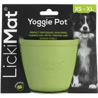 LickiMat - Yoggie Pot Green