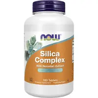 Now , Silica Komplex med Horsetail-extrakt, 180 tabletter