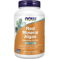 Now , Röd Mineral Algae, 180 Veg Kapslar