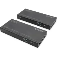Digitus DS-55526 HDMI -ingång, RJ45, Infraröd, USB 2.0 via nätverkskabel RJ45 150 m