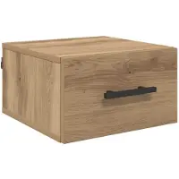 vidaXL Nattduksbord artisan ek 35 x 35 x 20 cm Konstruerat trä