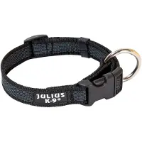 Julius-K9 K9 C&G halsband svart/grå, 25 mm/39-65 cm