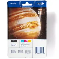 Brother Lc-1240rbwbp Xl Multipack Bläckpatron