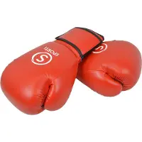 Sporti France 6oz Läder Konstgjorda Boxningshandskar