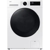 Samsung WD90DG5G34BELE, Frontmatad, Fristående, Vit, Vänster, Svart, LED