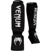 Venum Kontact Benskydd Svart/Silver