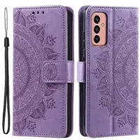 Mtp Products Samsung Galaxy A14/A14 5G Mandala Series Plånboksfodral - Lila