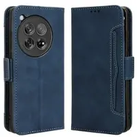 Mtp Products OnePlus 12R/Ace 3 Plånboksfodral med Korthållare - Blĺ