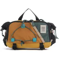 Topo Designs - Midjeväskor - Mountain Hydro Hip Pack Mustard/Forest för UnisexNylon - Gul