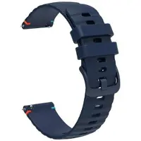 Mtp Products Universell Smartwatch Silikonrem - 18mm - Mörkblå