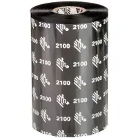 Zebra 2100 Färgband vax | 02100BK11045 | 110mmx450m (original) 12 band