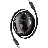 Baseus USB-C till USB-C 100W laddningskabel (svart) Bayern Edition