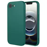 Mtp Products iPhone 16e/17e Stötsäkert silikonskal - Svartgrönt