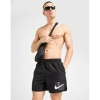 Nike Graphic Swim Shorts, svart