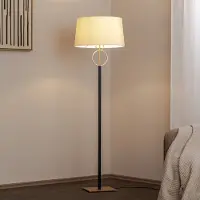 Argon Golvlampa Priam , Svart, Vardagsrum / matsal, Metall, Golvlampa