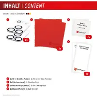 Displex kamera-skyddsglas för Apple iPhone 17 Pro Max, 2-pack
