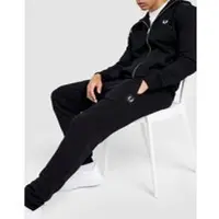 Fred perry Badge Cuffed Joggers, svart