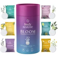 Body Restore Duschångor Aromaterapi 6-pack - Avkoppling Födelsedagspresenter för Kvinnor och Män, Resesaker, Stresslindring