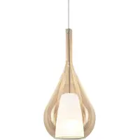 Ideal Lux Hänglampa Kalique, dimbar, Creme / bärnsten, Vardagsrum / matsal, Syntetmaterial, Modern, Pendellampa