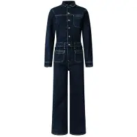 Pepe Jeans Kim Denim Långärmad Jumpsuit