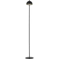 Schöner Wohnen LED-batteridriven golvlampa Bellis, svart, IP54 dimbar, Svart, Vardagsrum / matsal, Metall, Skandinavisk