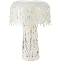 Markslöjd Bordslampa Verbera, Vitt / opal, Vardagsrum / matsal, Metall, Vintage, Bordslampa