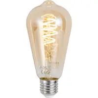 Luumr Smart E27 dimbar LED-lampa ST64 Amber 4,9W 320 lm 2500K Zigbee