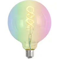 Luumr Smart E27 Dimbar LED-lampa G125 RGBW 4W 250lm 2700K
