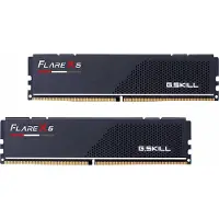 G.Skill Flare X5 - DDR5 - sats - 32 GB: 2 x 16 GB - DIMM 288-pin låg - 6000 MT/s / PC5-48000 - CL36 - 1.35 V - ej buffrad - icke ECC - mattsvart