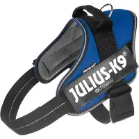 JULIUS K-9 K9 IDC POWAIR-sele, Storlek: 1, blå, 63-85 cm