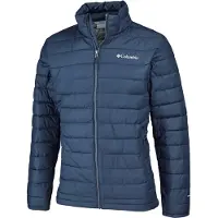 Columbia Outdoorjacka 'Powder Lite II' blå / vit
