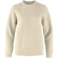 Fjällräven Women's Övik Waffle Knit merinoulltröja