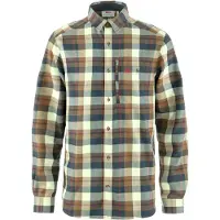 Fjällräven Men's Fjällglim Relaxed Shirt Wood Brown/Chalk White