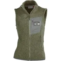 Lundhags Women's Flok Wool Pile Vest Forest Green