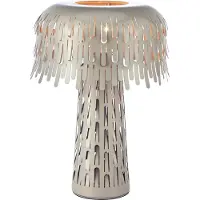 Markslöjd Bordslampa Verbera, Aluminium / grå / zink, Vardagsrum / matsal, Metall, Vintage, Bordslampa