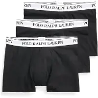 Ralph Lauren Boxershorts 'Classic' ljusgrå / svart / vit