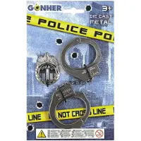 Gonher 324/0 polishandfängsel och märke, svart