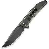 We Knife Ezinta WE22041-3 Polished Gray Böhler M390, Polished Grey Titanium, pocket knife