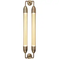 UMAGE Vägglampa , Lemon Squeeze, dimbara, Metallisk, Vardagsrum, Metall, Design