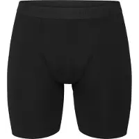 Gridarmor Men's Merino Wool Long Boxers Black Beauty