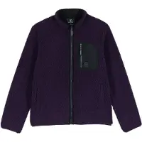 Volcom Muzzer Fuzzar Hoodie med Dragkedja dark purple, XL