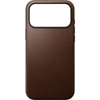 Nomad Modern Leather Case, Mobilskal, Apple, iPhone 17 Pro Max, 17,5 cm (6.9), Brun