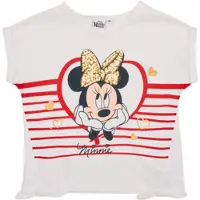TEAM HEROES T-shirts med korta ärmar T-SHIRT MINNIE flickor - Vit - 6 år
