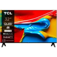 TCL 32V4C - 32 Diagonal klass V4C Series LED-bakgrundsbelyst LCD-TV - QLED - Smart TV - Android TV - 720p 1366 x 768 - HDR - Quantum Dot