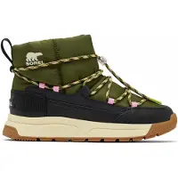 Sorel - Après-ski - Whitney III Slip-On WP W Utility Green Black för Unisex - Storlek 36 - Khaki
