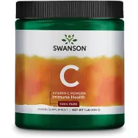 Swanson Health 100 % rent C-1000, C-vitaminpulver, 454 g(473 ml)